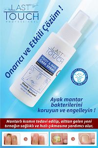 Ayak Ve Tırnak Mantar Spreyi, Kaşıntı, Koku Giderici Ve Nemlendirici 100 Ml (2'li Paket) ürün fotoğrafı