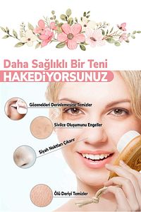 Yüz Ve Cilt Bakım Temizleme Fırçası – Ultra Yumuşak Ipek Kıl, Siyah Nokta Karşıtı, Doğal Ahşap Saplı ürün fotoğrafı