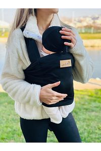 Anakucağı Cepli Bebek Taşıma Şalı, Bebek Askısı Sling ürün fotoğrafı