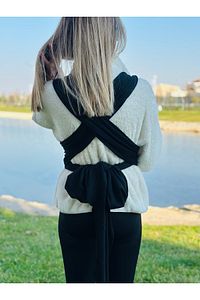 Anakucağı Cepli Bebek Taşıma Şalı, Bebek Askısı Sling ürün fotoğrafı