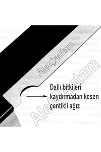 Çim Biçme Makası Metal Saplı Çimen Makası (TIRTIRLI AĞIZ) ürün fotoğrafı