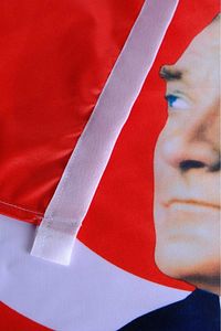 Atatürk Baskılı Türk Bayrağı 70x105 cm Raşel Kumaş Dijital Baskı ürün fotoğrafı