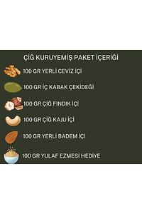 Çiğ Kuruyemiş Paketi (5Lİ) ürün fotoğrafı