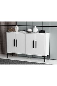 Rae 120cm Konsol, Tv Sehpası, Tv Ünitesi, Kahve Köşesi, Banyo Dolabı, Çok Amaçlı Dolap ürün fotoğrafı
