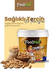 %100 Şekersiz Sporcu Dostu Fıstık Ezmesi 1 Kg Şekersiz Yer Fıstığı Ezmesi Proteini Yüksek. ürün fotoğrafı