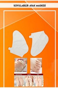 Çorap Tipi Ayak Peeling Maskesi 5'li ürün fotoğrafı