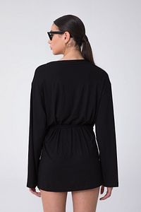 Ultra Soft Zoe Kimono Siyah ürün fotoğrafı