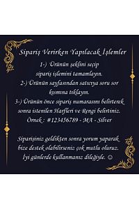 925 Ayar Gümüş 2 Harfli Kol Düğmesi Altın Kaplama Damat Hediyesi Kişiye Özel ürün fotoğrafı