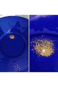Gold Pan Altın Eleme Tavası (pan Üstü Elek-altın Vakum Pompası Ve Mavi Pan Kargo Yapılır) ürün fotoğrafı
