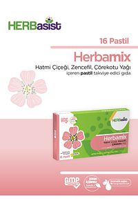 Pastil- Herbamix, Çörekotu Ve Hatmi Içeren Takviye Edici Gıda ürün fotoğrafı