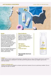 Lekeli Ciltler Için Cilt Tonu Eşitleyici Aydınlatıcı Güneş Kremi 50 ml ürün fotoğrafı