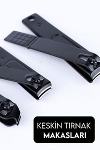 Deri Çantalı 17 Parça Profesyonel Manikür Pedikür Seti Siyah ürün fotoğrafı