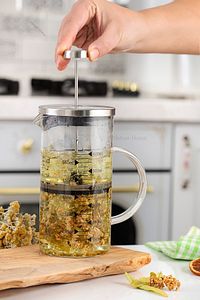 600ml 3 Ü 1 Arada (ATEŞE-ISIYA DAYANIKLI) French Press, Ölçü Kabı, Demlik ürün fotoğrafı