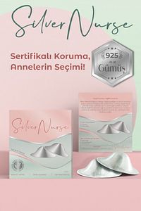 Standart Koruyucu Gümüş Göğüs Ucu Kapakları(KALKANLARI) ürün fotoğrafı