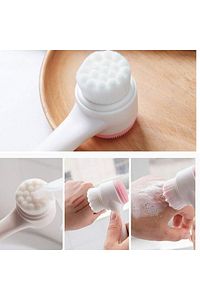 Çift Taraflı Yüz Temizleme Fırçası Ve Peeling Fırçası Bakım ürün fotoğrafı