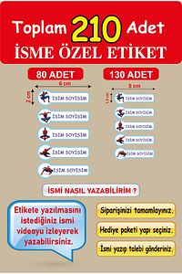 210 Adet Örümcek Adam Okul Etiketi Kalem Etiketi Defter Etiketi Kişiye Özel Isim Yazılabilen Etiket ürün fotoğrafı