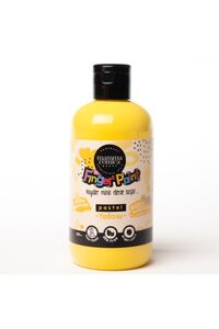 4'lü Mammacomica Yıkanabilir Parmak Boyası-4* 250ml- 3'lü Sünger Roller ürün fotoğrafı
