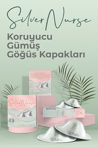 Standart Koruyucu Gümüş Göğüs Ucu Kapakları(KALKANLARI) ürün fotoğrafı