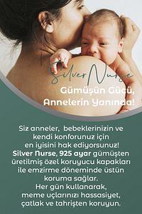 Standart Koruyucu Gümüş Göğüs Ucu Kapakları(KALKANLARI) ürün fotoğrafı