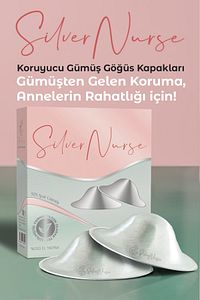 Standart Koruyucu Gümüş Göğüs Ucu Kapakları(KALKANLARI) ürün fotoğrafı