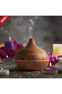 550 ml Uzaktan Kumandalı Aroma Difüzörü Ultrasonik Hava Nemlendirici 7 Renk Led ürün fotoğrafı