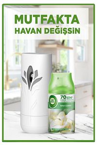 Oda Kokusu Freshmatik, Otomatik Sprey Makine + Bahar Çiçekleri Yedek Sprey 250 ml ürün fotoğrafı