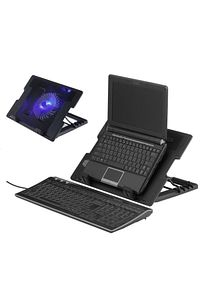 Notebook Soğutucu Fan Yükseklik Ayarlı Laptop Altı Soğutucu ürün fotoğrafı