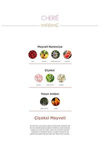 Cherié Edp Kadın Parfüm 50ml | Çiçeksi Ve Fresh | Çilek, Ananas, Şakayık, Müge, Yasemin, Amber ürün fotoğrafı