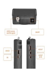 Yön Bulucu Yeni Nesil Full Hd (gtmedia V8-finder 2) Canlı Görüntü Izleme+şarjlı+taşıma Çantalı ürün fotoğrafı