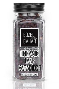 Organik Tane Karabiber 60 Gr ürün fotoğrafı