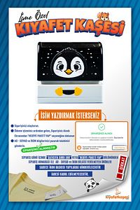 Kıyafet Kaşesi Penguen ürün fotoğrafı