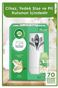 Oda Kokusu Freshmatik, Otomatik Sprey Makine + Bahar Çiçekleri Yedek Sprey 250 ml ürün fotoğrafı