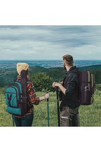 Ultralight Katlanır Kamp Masası, Piknik, BBQ, Balıkçılık, Avcılık, Plaj için Büyük Siyah ürün fotoğrafı