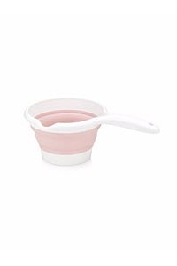 Fileli Gri Pembe Katlanır Banyo Seti Uf ürün fotoğrafı