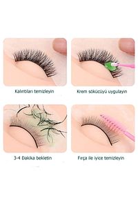 Göz Yakmayan Hızlı Krem Kirpik Çıkarıcı Evde Ipek Kirpik Çıkar ürün fotoğrafı