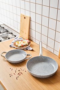 Biogranit Nare Tava- Sahan Set Blue ürün fotoğrafı