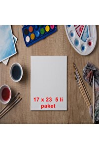Mercan Pres Tuval 5 Li Paket 17 Cm X 23 Cm ürün fotoğrafı