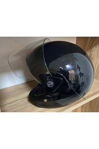 Kırılmaz Özellikli Motosiklet Yarım Kask ürün fotoğrafı