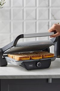 Gastro Classic Izgara Ve Tost Makinesi Silver 2000 W 6 Dilim Kapasiteli ürün fotoğrafı