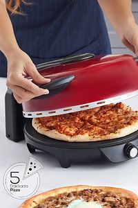 Gastro 10 in 1 Pizza Lahmacun ve Tandır Ekmeği Makinesi Biodiamond Imperaial Red ürün fotoğrafı