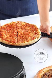 Gastro 10 in 1 Pizza Lahmacun ve Tandır Ekmeği Makinesi Biodiamond Imperaial Red ürün fotoğrafı