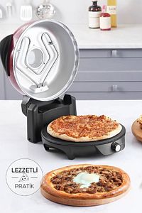 Gastro 10 in 1 Pizza Lahmacun ve Tandır Ekmeği Makinesi Biodiamond Imperaial Red ürün fotoğrafı