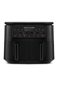 Air Pro Cook Duo Köz Xxxl 4+4 Litre Airfryer Black 8 Kişilik ürün fotoğrafı