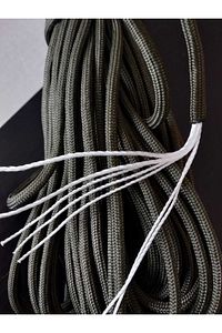 Askeri Yeşil Paracord 550 4mm 7 Çekirdek Paraşüt Ipi 5 Metre ürün fotoğrafı