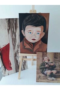 Ahşap Ekstra Göknar - Çam Ahşap Şövale (170 CM) ürün fotoğrafı