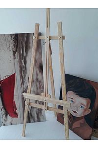 Ahşap Ekstra Göknar - Çam Ahşap Şövale (170 CM) ürün fotoğrafı