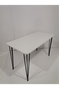 60×120 Metal Ayaklı Masa Mutfak Masası Çalışma Masası Bilgisayar Masası ürün fotoğrafı