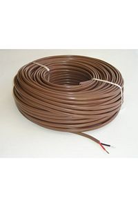 2x1,5mm² 10 Mt Tekne Ve Karavan Kalaylı Kablo 10mt. Kahverengi - Marin Tekne Tesisat Yassı Kablo ürün fotoğrafı