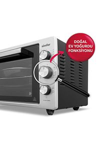 4244 Turbo Midi Fırın 42 Lt Inox ürün fotoğrafı