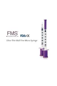 Micro Fine 0.5 Ml Enjektör Şırınga (32g X 8mm) - 100 Adet ürün fotoğrafı